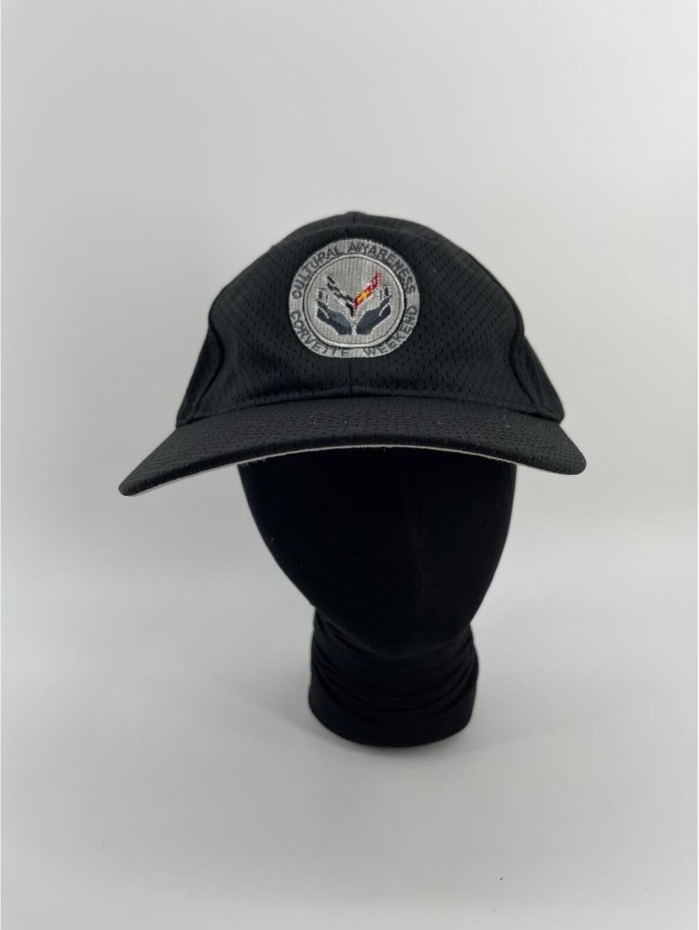 Corvette Black Performance Hat L/XL Augusta Sportswear Cap